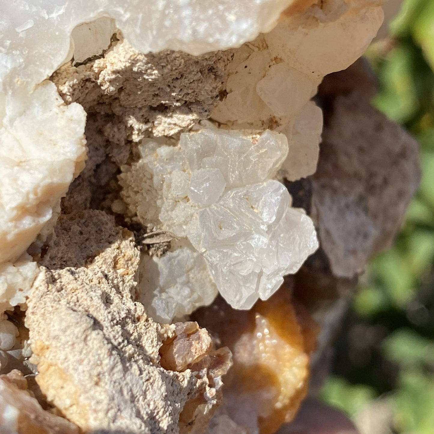 Fire Agate Rough Mineral Specimen Slaughter Mountain 1.83 Pounds SLM069