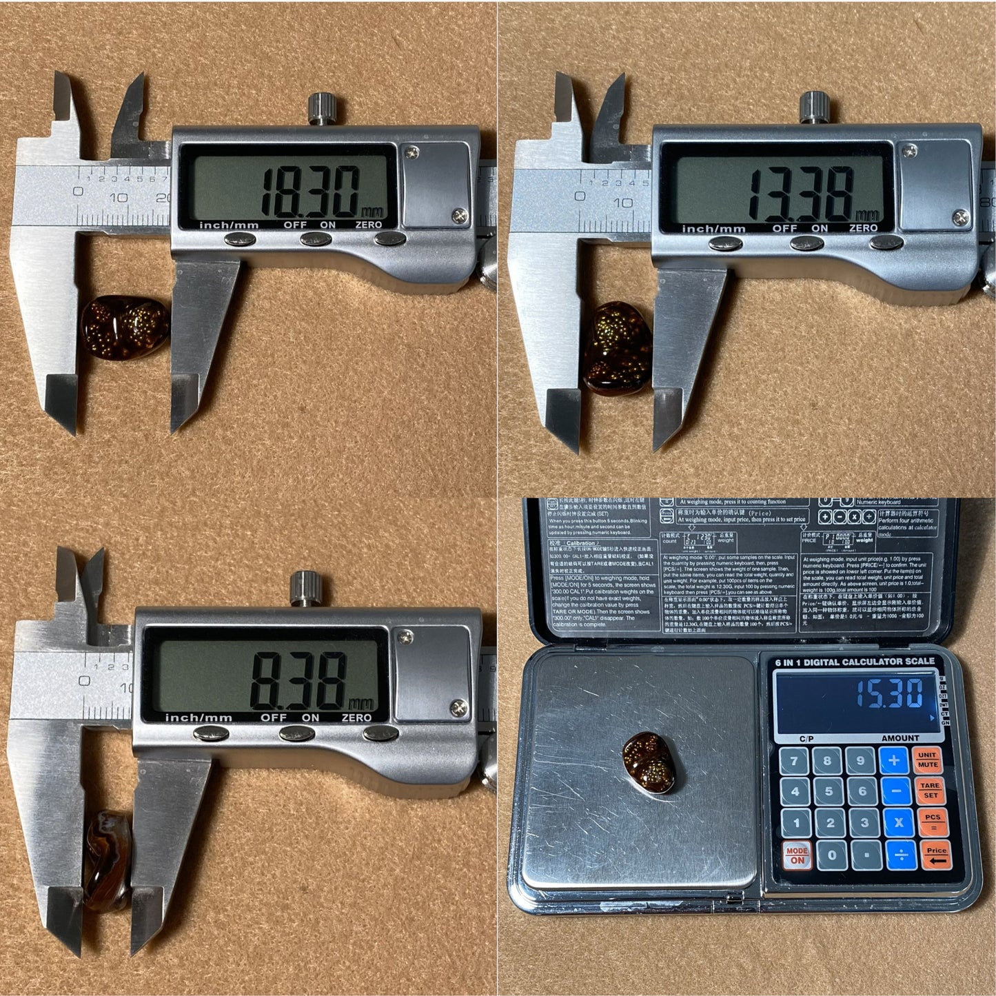 Aguascalientes fire agate gemstone 