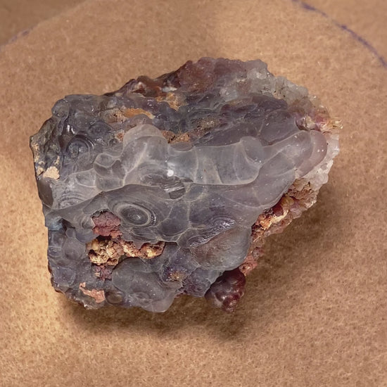 Fire Agate Rough Slaughter Mountain Arizona 169 Grams SLR218 Product Video