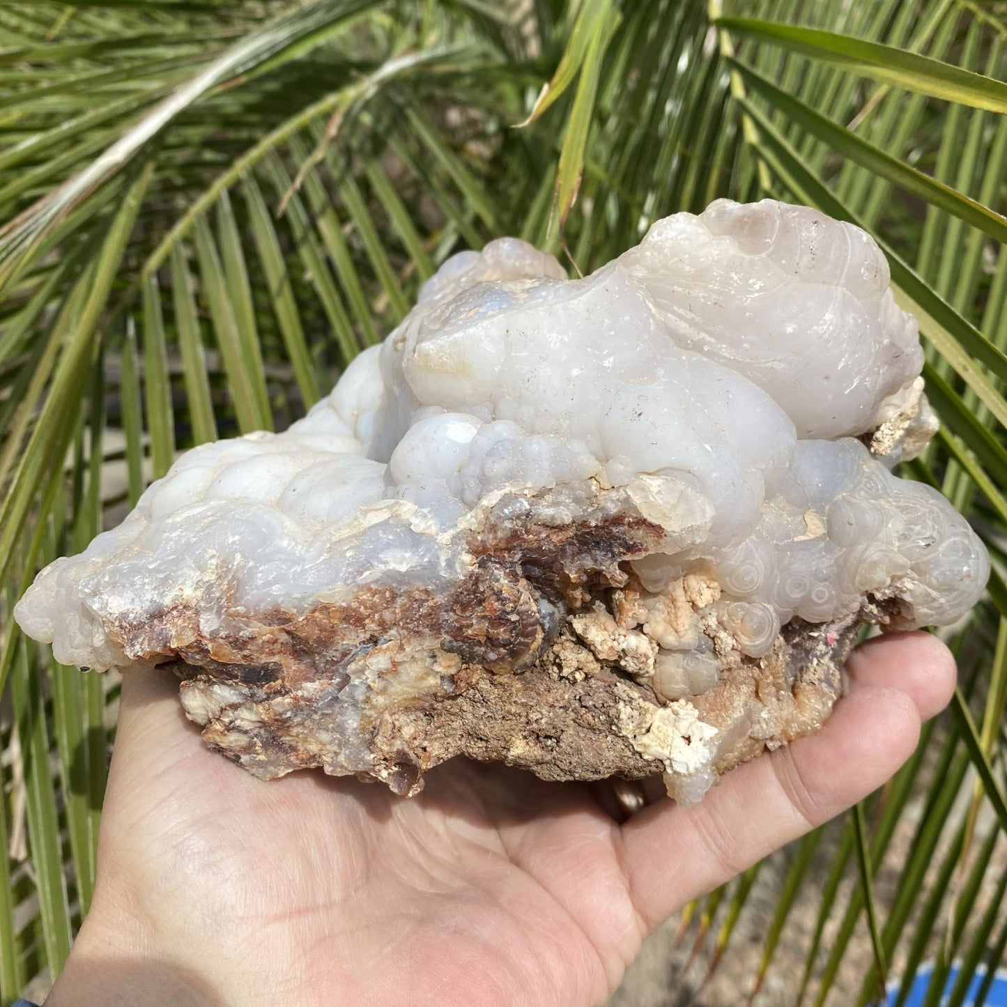Fire Agate Rough Mineral Specimen Slaughter Mountain 4.08 Pounds SLM071